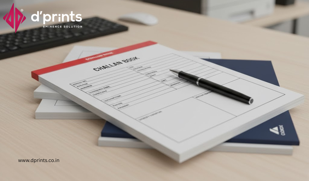 Challan Book Printing Services: Customised Business Forms for Easy Record Management